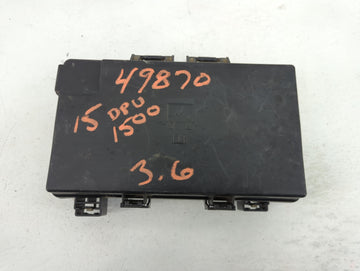 2018 Dodge Ram 1500 Fusebox Fuse Box Panel Relay Module P/N:7140-1980-30 Fits OEM Used Auto Parts - Oemusedautoparts1.com