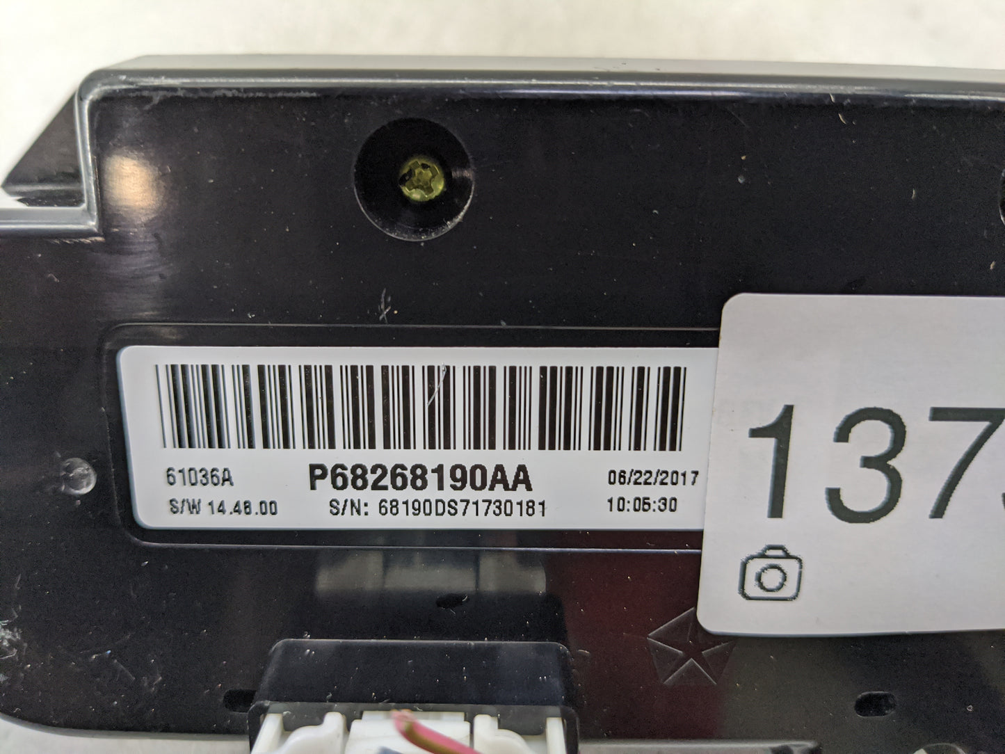 2018 Dodge Ram 1500 Climate Control Module Temperature AC/Heater Replacement P/N:P68268190AA Fits OEM Used Auto Parts - Oemu