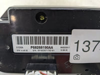 2018 Dodge Ram 1500 Climate Control Module Temperature AC/Heater Replacement P/N:P68268190AA Fits OEM Used Auto Parts - Oemu