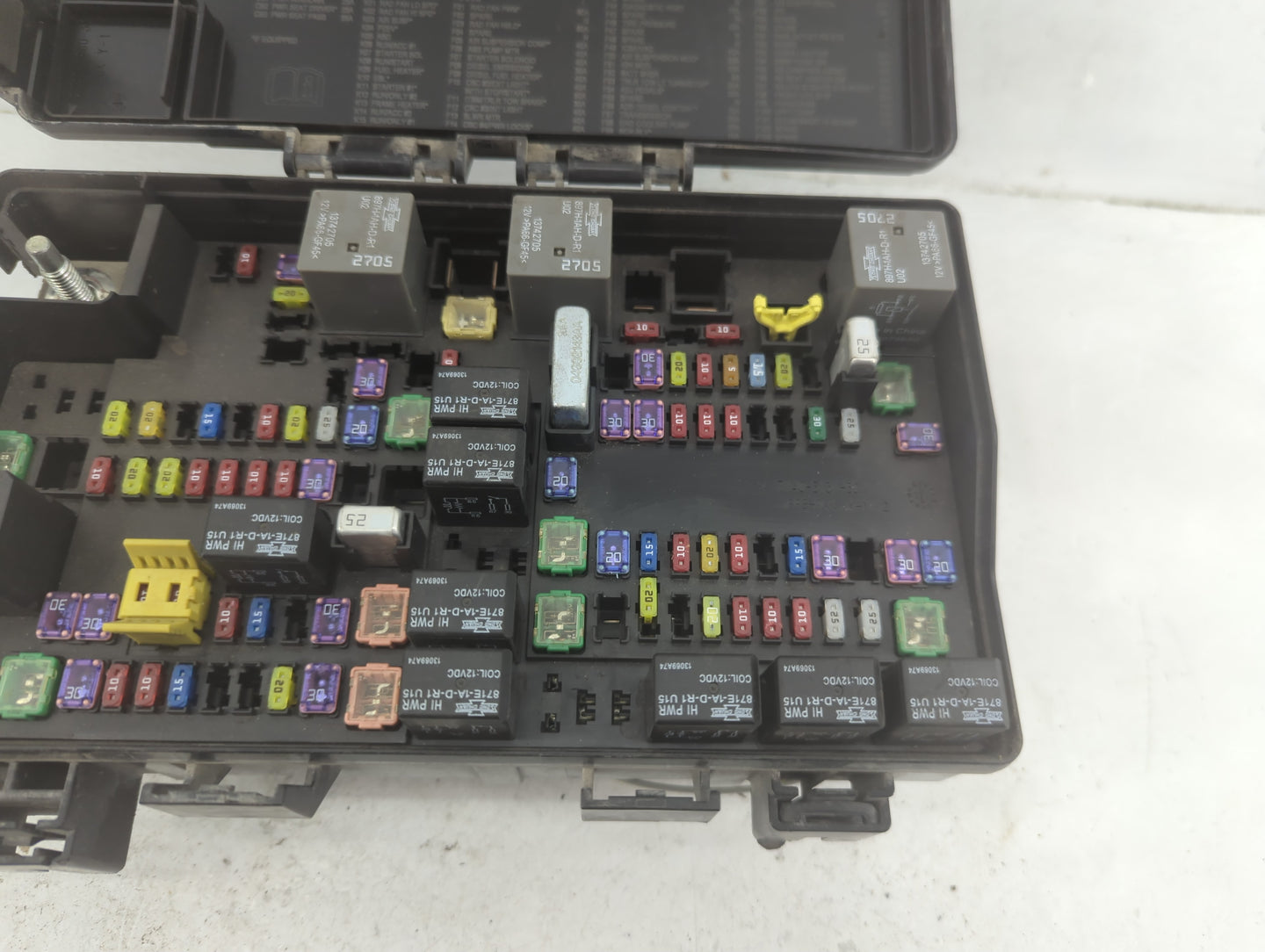 2018 Dodge Ram 1500 Fusebox Fuse Box Panel Relay Module P/N:7140-1980-30 Fits OEM Used Auto Parts - Oemusedautoparts1.com