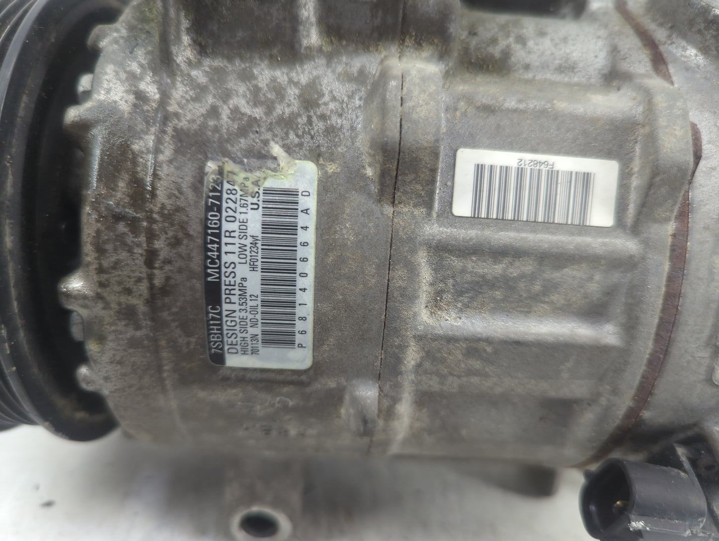 Dodge Ram 1500 Air Conditioning A/c Ac Compressor Oem - Oemusedautoparts1.com