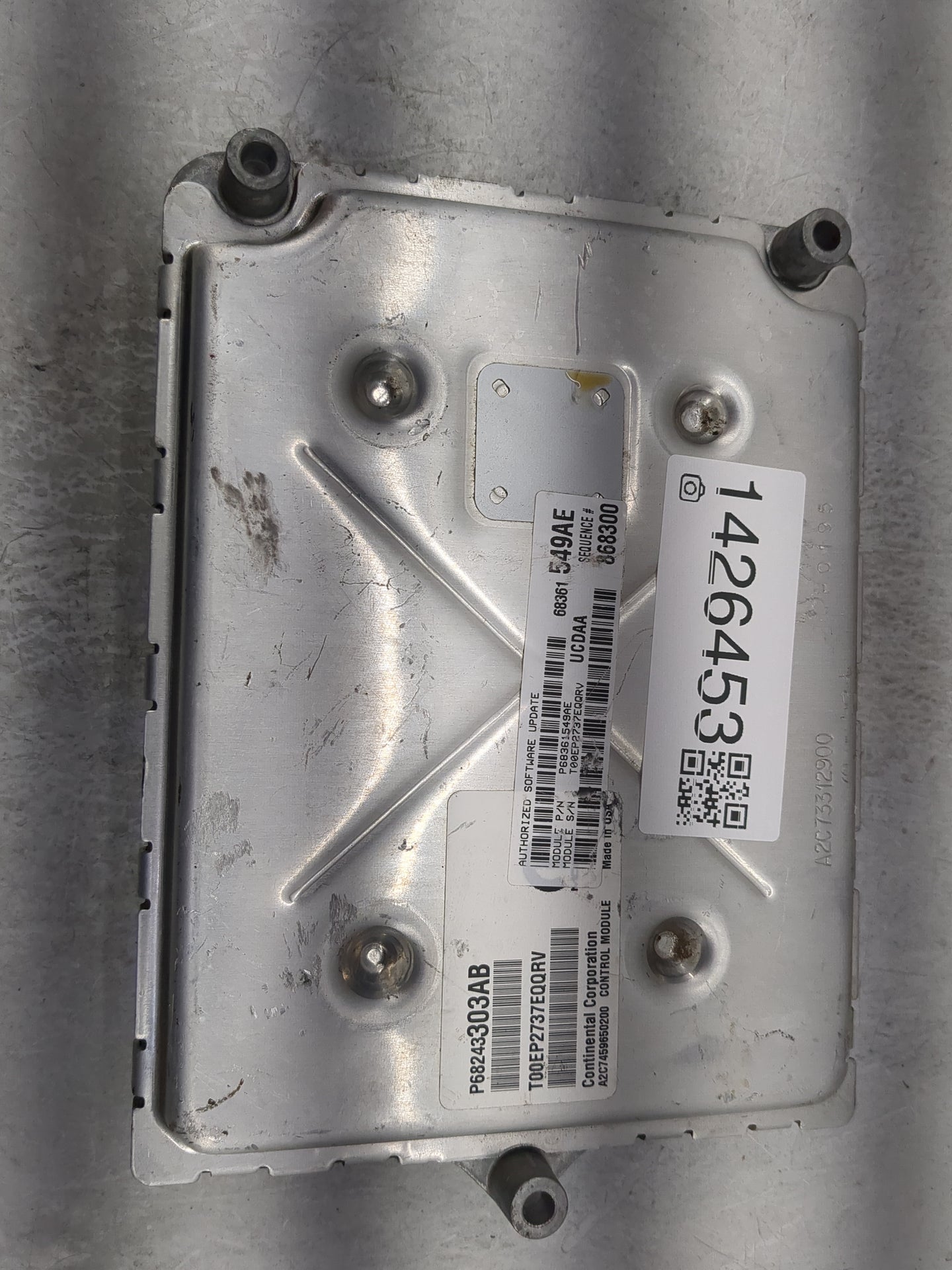 2018 Dodge Ram 1500 PCM Engine Control Computer ECU ECM PCU OEM P/N:P68243303AB T00EP2737EQQRV Fits Fits 2016 2017 2019 2020