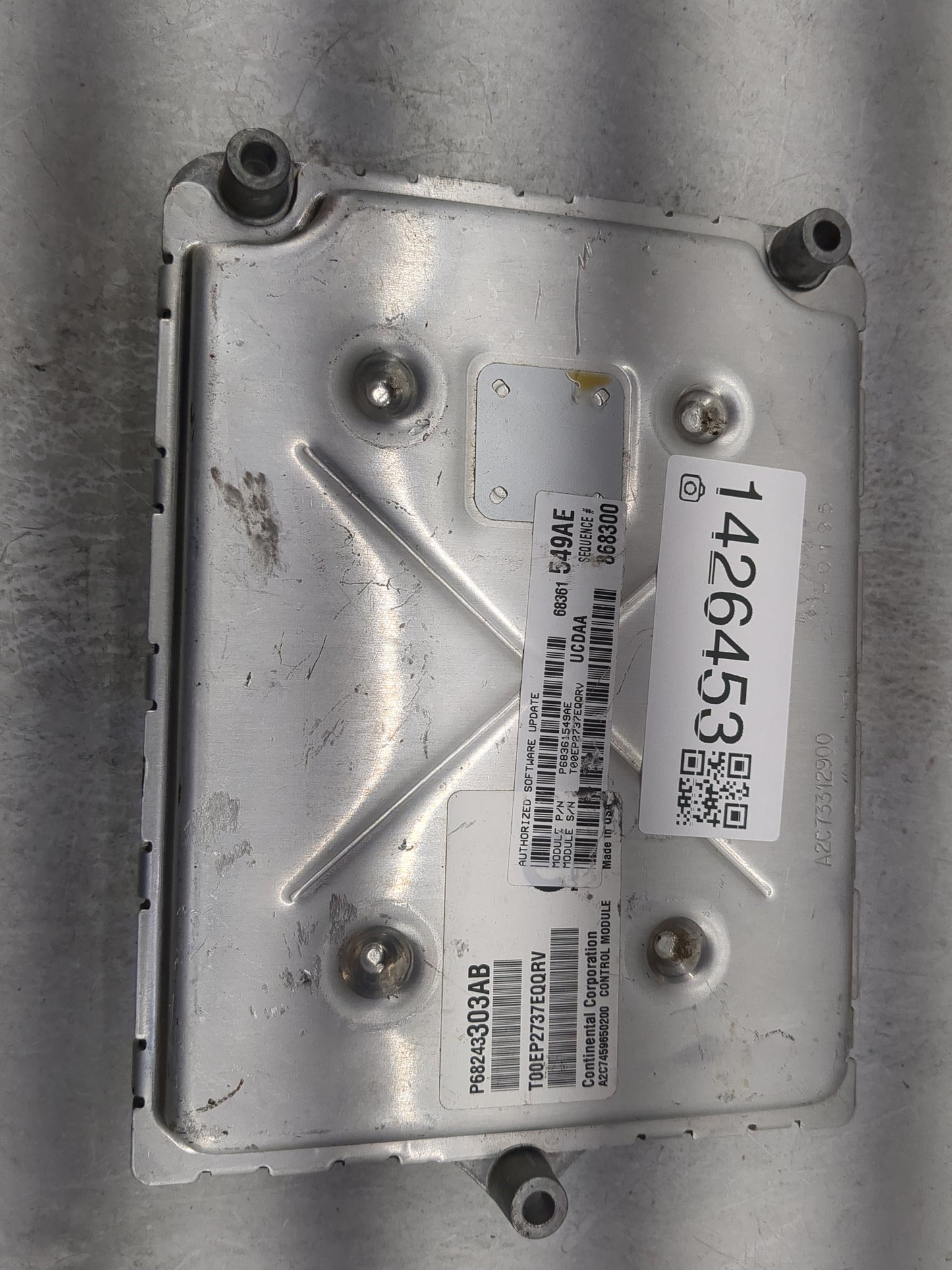2018 Dodge Ram 1500 PCM Engine Control Computer ECU ECM PCU OEM P/N:P68243303AB T00EP2737EQQRV Fits Fits 2016 2017 2019 2020