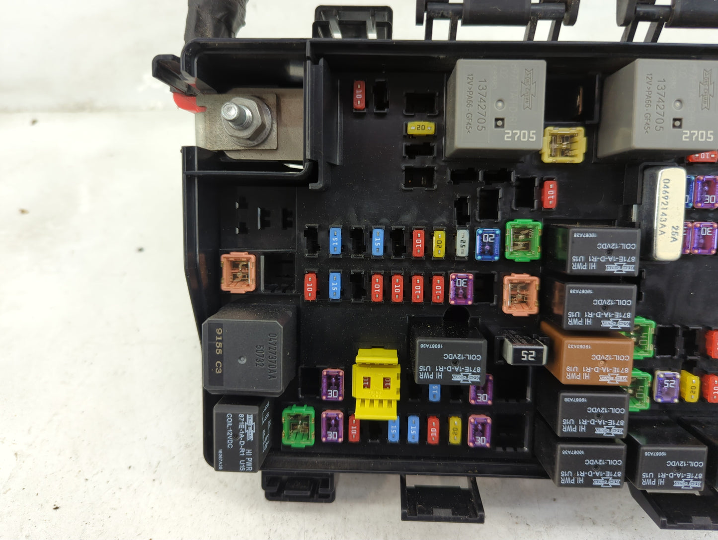 2018 Dodge Ram 1500 Fusebox Fuse Box Panel Relay Module P/N:PP-T10 7140-1980-30 Fits OEM Used Auto Parts - Oemusedautoparts1
