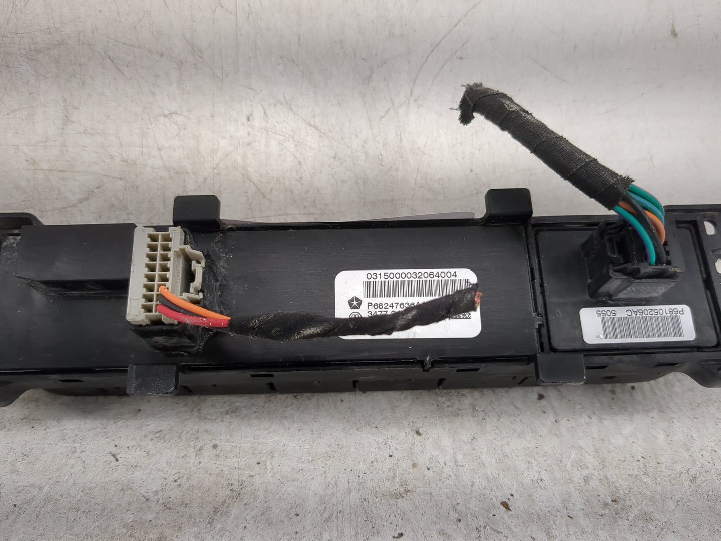 2018 Dodge Ram 1500 Climate Control Module Temperature AC/Heater Replacement P/N:041581A 3477 3181-00, P68247636AA Fits OEM 