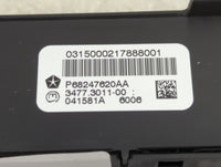 2018 Dodge Ram 1500 Hazard Switch P68247620aa|3477.3011-00 - Oemusedautoparts1.com