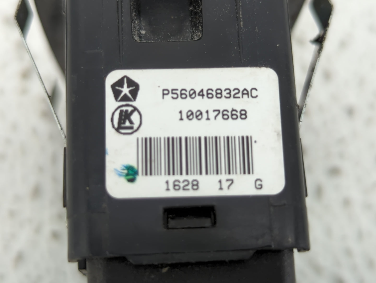 2018 Dodge Ram 1500 Passenger Right Power Window Switch P56046832ac - Oemusedautoparts1.com