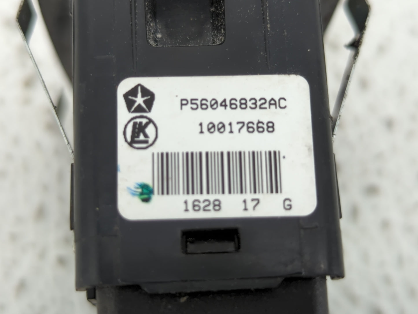 2018 Dodge Ram 1500 Passenger Right Power Window Switch P56046832ac - Oemusedautoparts1.com
