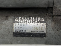 2018 Dodge Ram 1500 Car Starter Motor Solenoid OEM P/N:428000-9300 56029852AA Fits OEM Used Auto Parts - Oemusedautoparts1.c