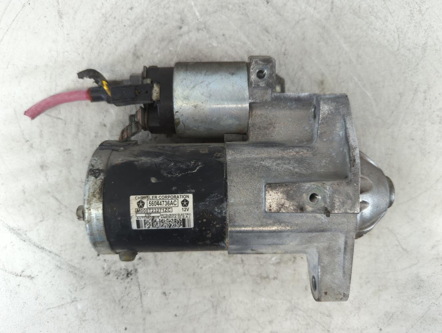 2018 Dodge Ram 1500 Car Starter Motor Solenoid OEM P/N:56044736AC Fits OEM Used Auto Parts - Oemusedautoparts1.com