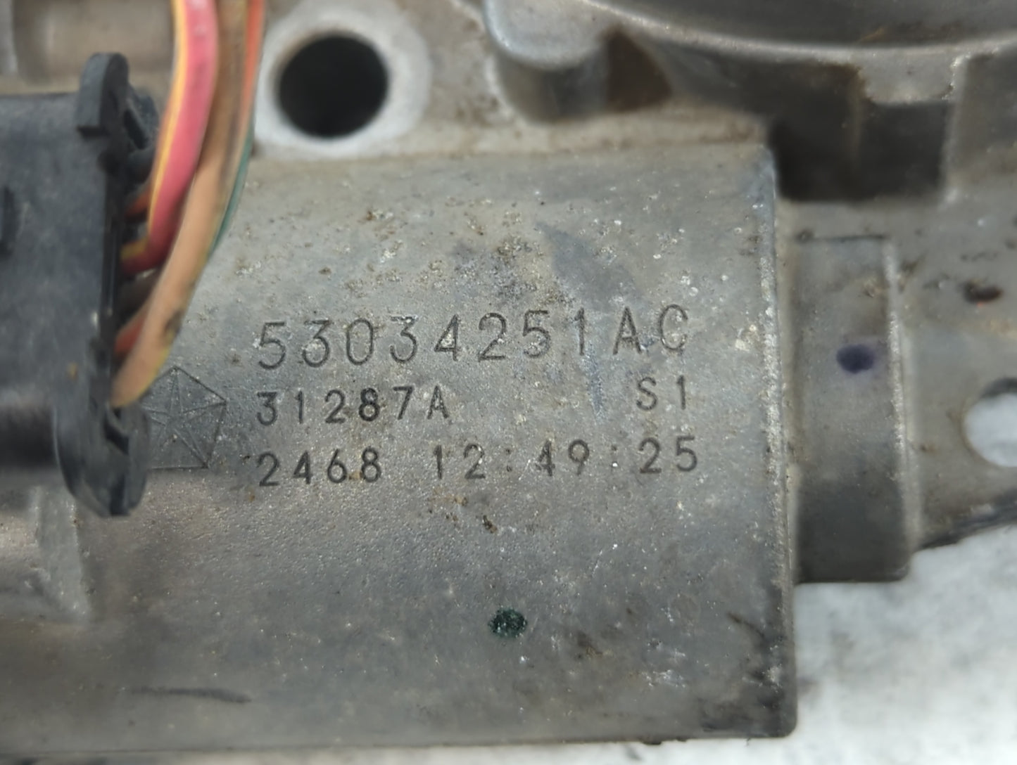 2018 Dodge Ram 1500 Throttle Body P/N:53034251AC Fits Fits 2012 2013 2014 2015 2016 2017 2019 2020 2021 2022 OEM Used Auto P