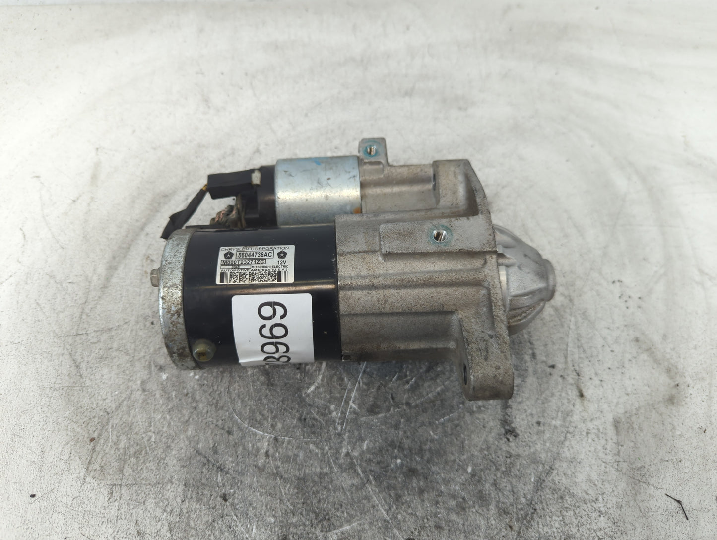 2018 Dodge Ram 1500 Car Starter Motor Solenoid OEM P/N:56044736AC Fits OEM Used Auto Parts - Oemusedautoparts1.com