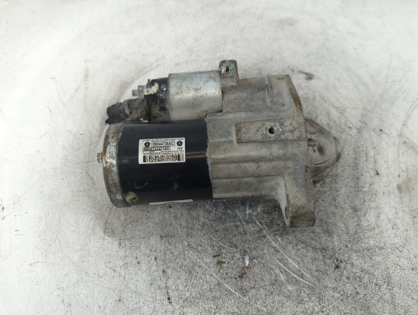 2018 Dodge Ram 1500 Car Starter Motor Solenoid OEM P/N:M000T23271ZC 56044736AC Fits OEM Used Auto Parts - Oemusedautoparts1.