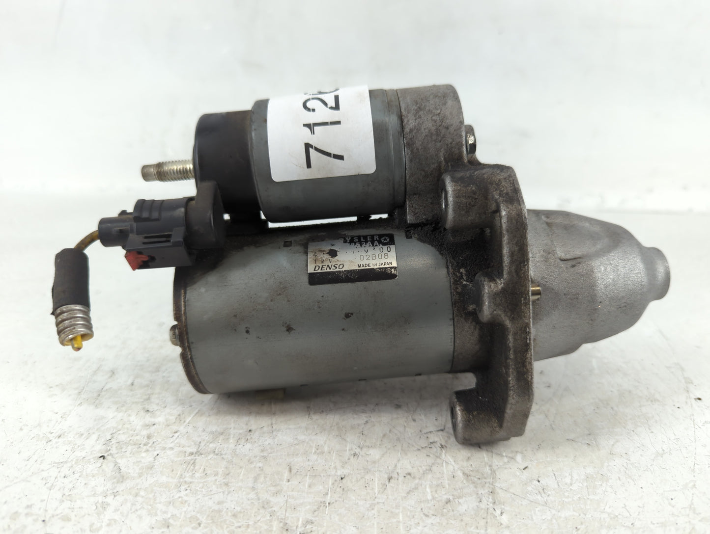 2018 Dodge Ram 1500 Car Starter Motor Solenoid OEM P/N:02B08 Fits Fits 2012 2013 2014 2015 2016 2017 2019 2020 2021 2022 OEM