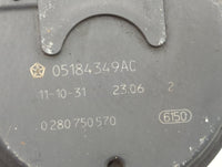 2018 Dodge Ram 1500 Throttle Body P/N:05184349AC Fits Fits 2011 2012 2013 2014 2015 2016 2017 2019 2020 2021 2022 OEM Used A