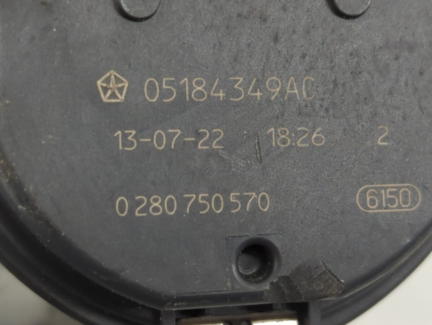 2018 Dodge Ram 1500 Throttle Body P/N:05184349AC Fits Fits 2011 2012 2013 2014 2015 2016 2017 2019 2020 2021 2022 OEM Used A