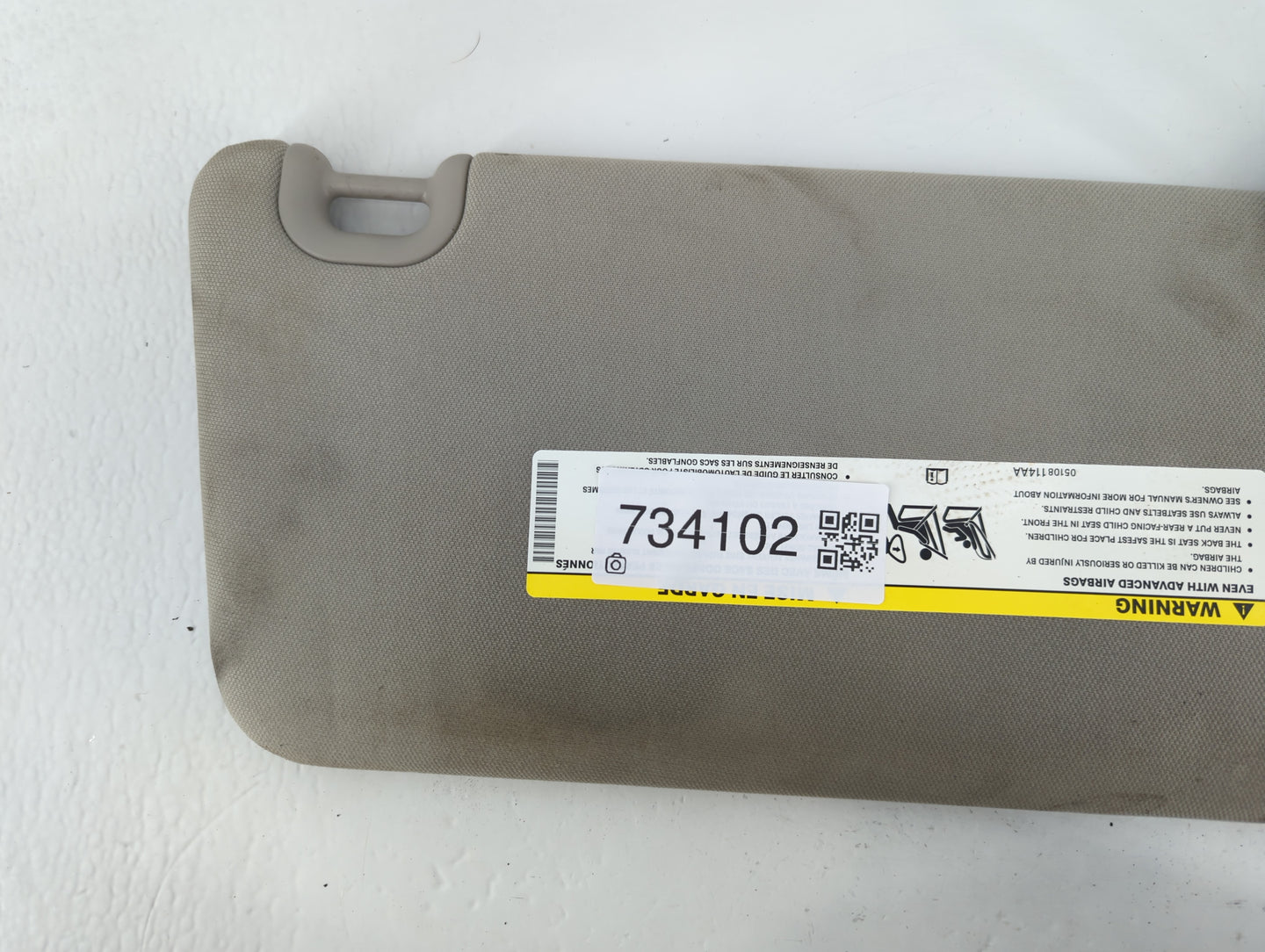 2018 Dodge Ram 1500 Sun Visor Shade Replacement Driver Left Mirror Fits Fits 2013 2014 2015 2016 2017 2019 2020 2021 2022 OE
