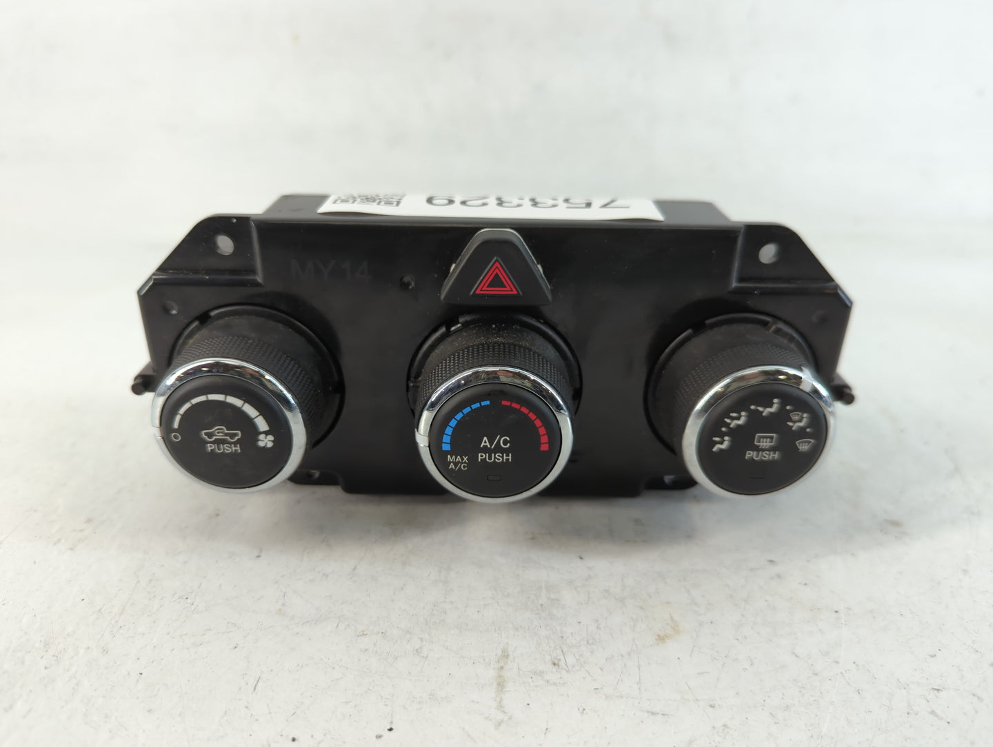 2018 Dodge Ram 1500 Climate Control Module Temperature AC/Heater Replacement P/N:P68268190AA Fits OEM Used Auto Parts - Oemu