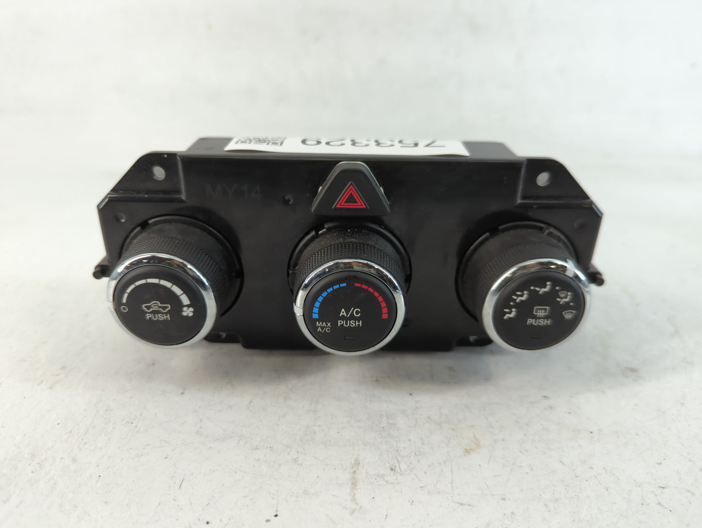 2018 Dodge Ram 1500 Climate Control Module Temperature AC/Heater Replacement P/N:P68268190AA Fits OEM Used Auto Parts - Oemu