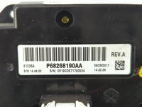 2018 Dodge Ram 1500 Climate Control Module Temperature AC/Heater Replacement P/N:P68268190AA Fits OEM Used Auto Parts - Oemu