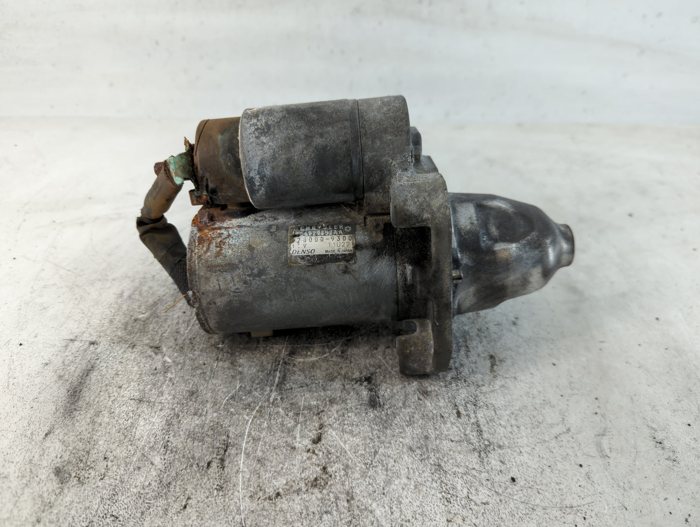 2018 Dodge Ram 1500 Car Starter Motor Solenoid OEM P/N:28000-9300 56029852AA Fits OEM Used Auto Parts - Oemusedautoparts1.co