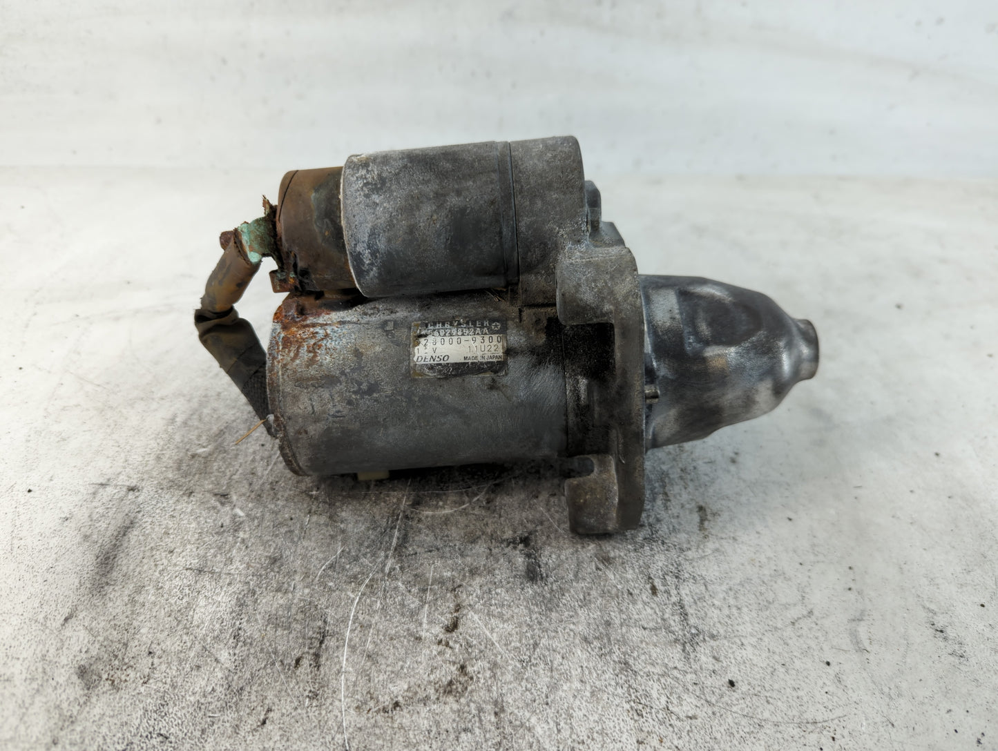 2018 Dodge Ram 1500 Car Starter Motor Solenoid OEM P/N:28000-9300 56029852AA Fits OEM Used Auto Parts - Oemusedautoparts1.co