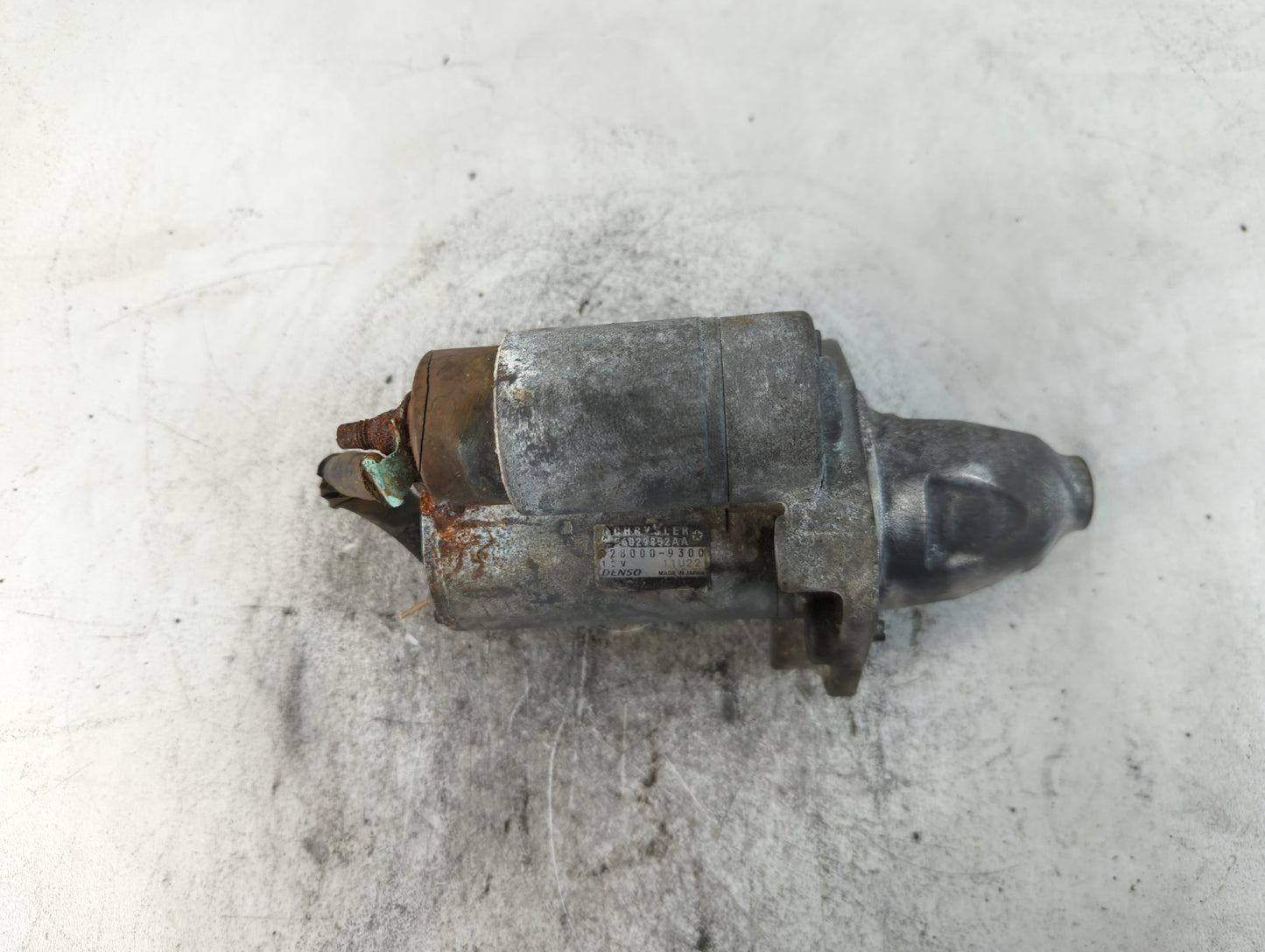 2018 Dodge Ram 1500 Car Starter Motor Solenoid OEM P/N:28000-9300 56029852AA Fits OEM Used Auto Parts - Oemusedautoparts1.co