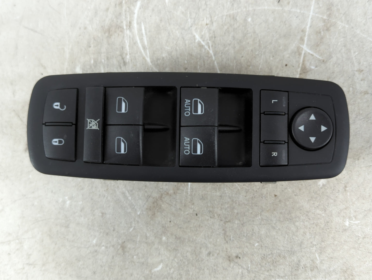 2018 Dodge Ram 1500 Master Power Window Switch Replacement Driver Side Left P/N:56046823AC Fits Fits 2016 2017 2019 2020 202