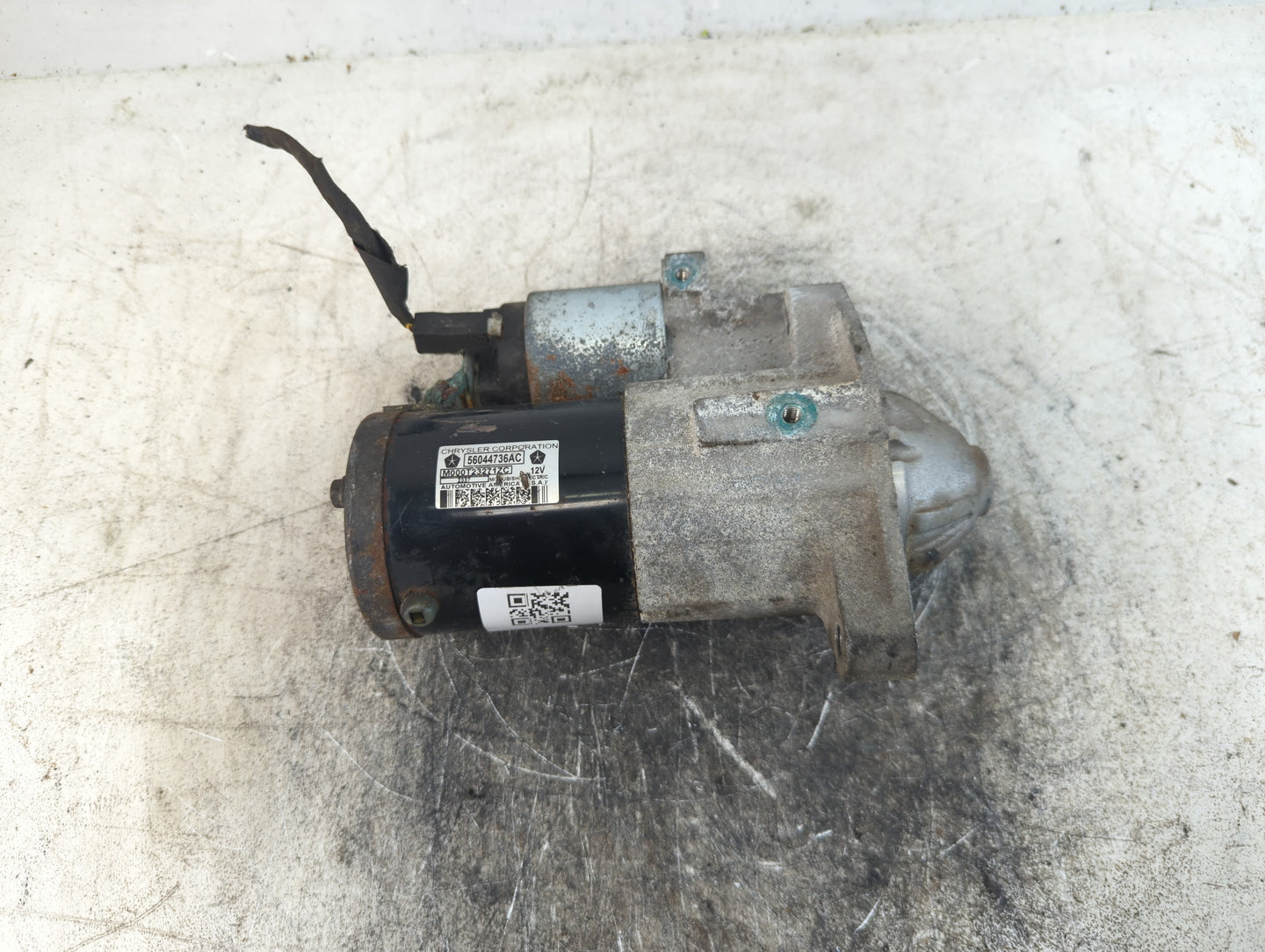 2018 Dodge Ram 1500 Car Starter Motor Solenoid OEM P/N:M000T23271ZC 56044736AC Fits OEM Used Auto Parts - Oemusedautoparts1.