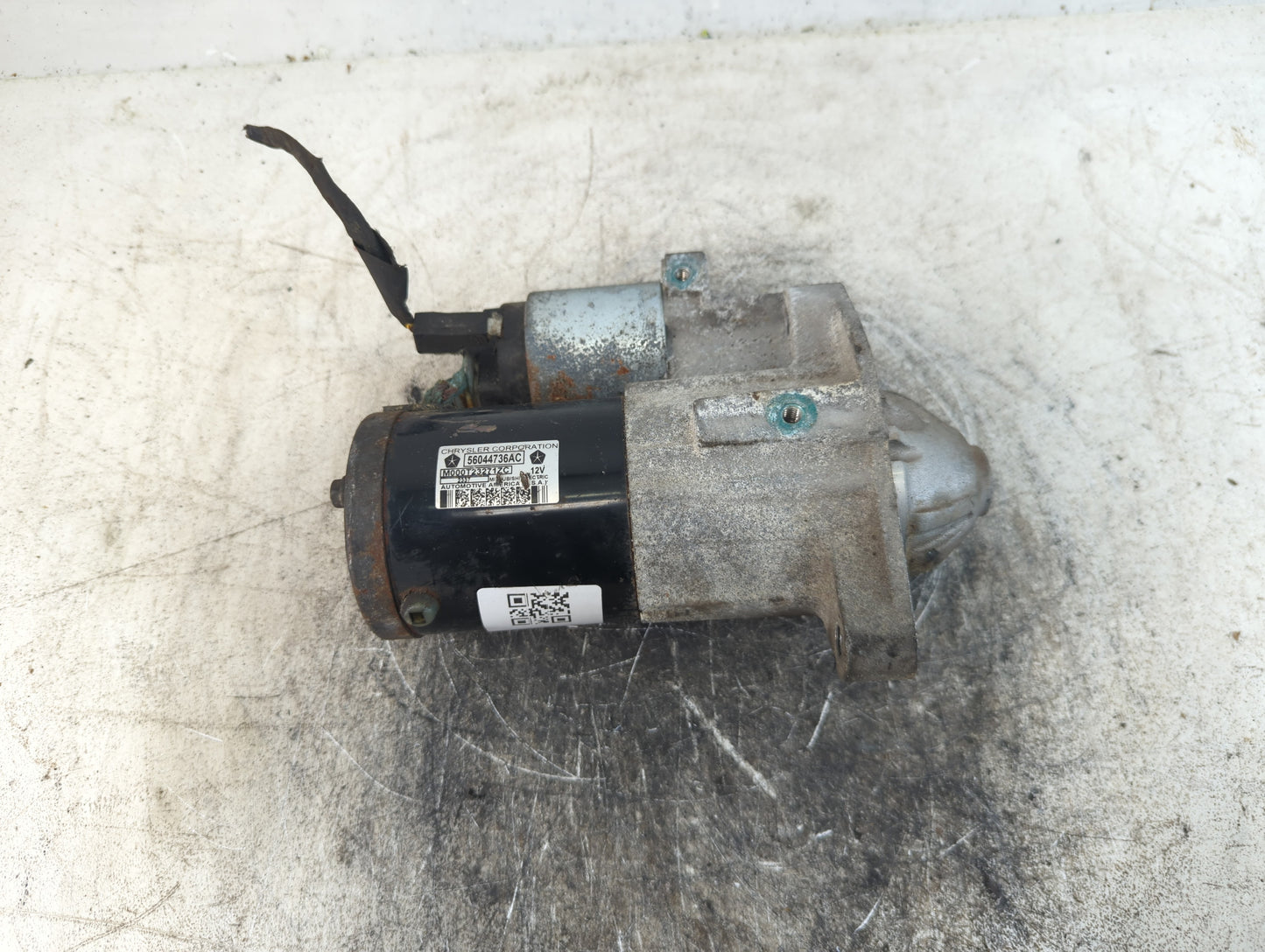 2018 Dodge Ram 1500 Car Starter Motor Solenoid OEM P/N:M000T23271ZC 56044736AC Fits OEM Used Auto Parts - Oemusedautoparts1.