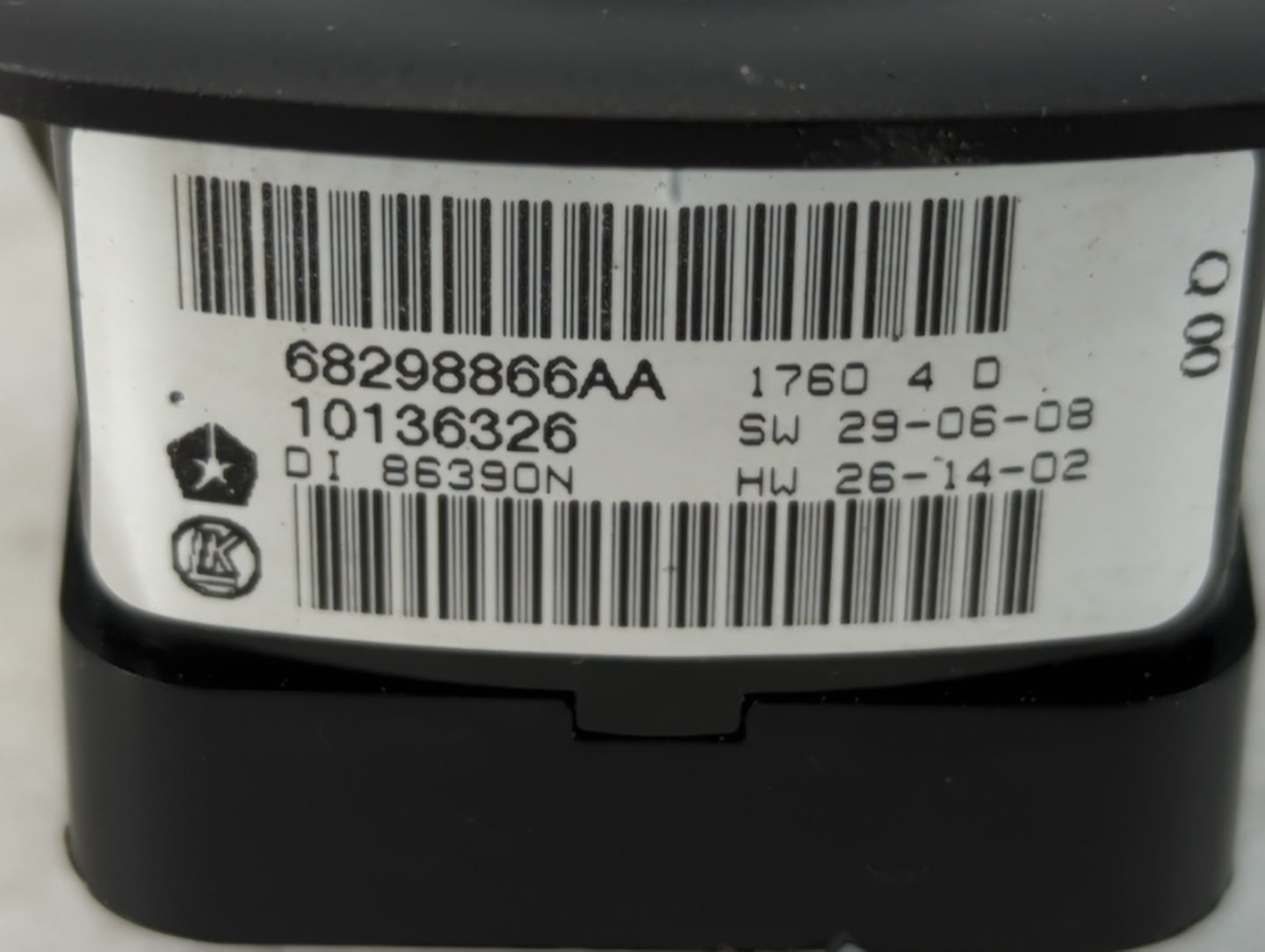 2018 Dodge Ram 1500 Master Power Window Switch Replacement Driver Side Left P/N:68298866AA Fits Fits 2016 2017 2019 2020 202