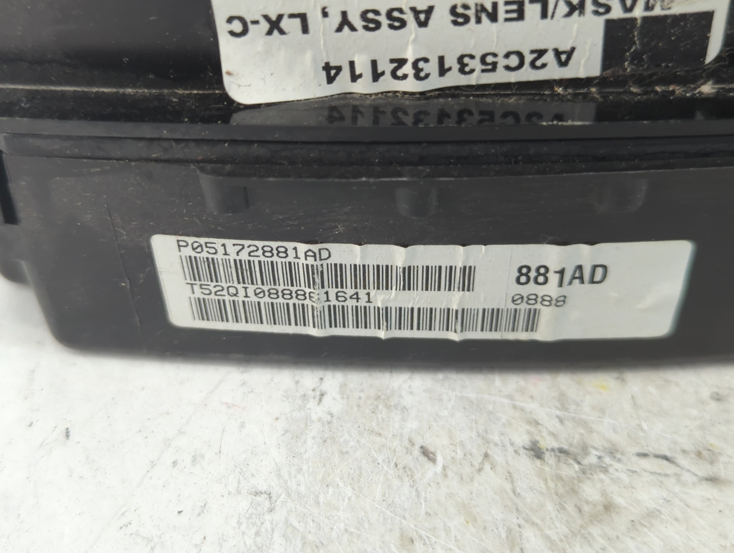 2018 Dodge Ram 1500 Instrument Cluster Speedometer Gauges P/N:881AD P05172881AD Fits OEM Used Auto Parts - Oemusedautoparts1