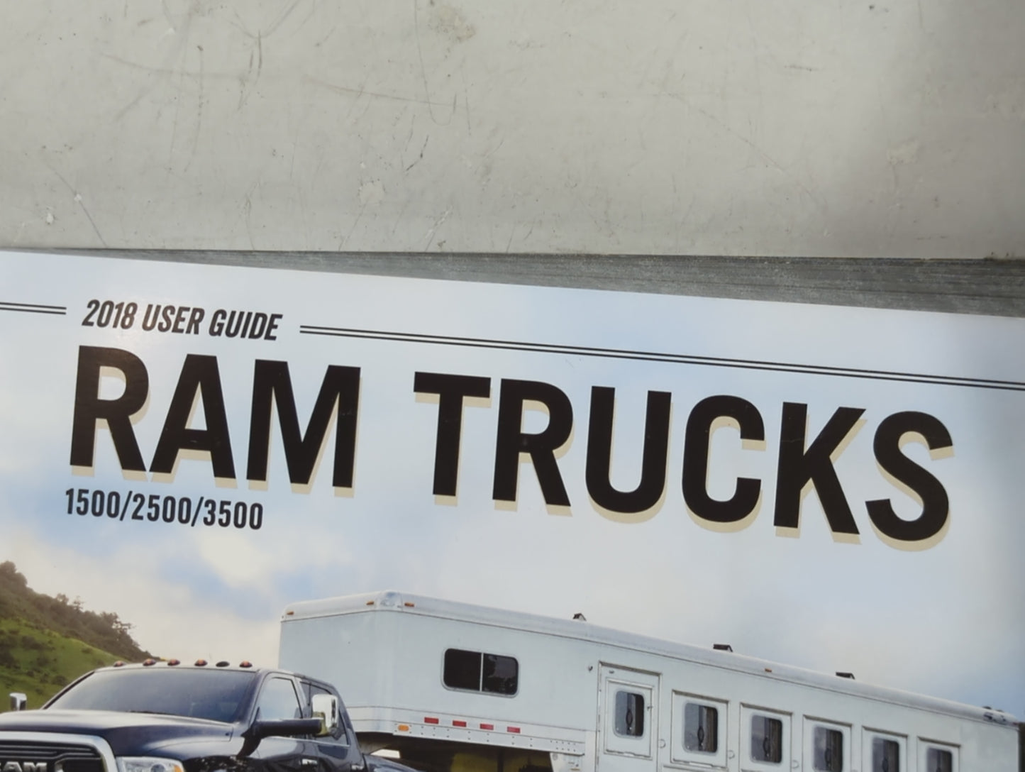 2018 Dodge Ram 2500 Owners Manual Book Guide P/N:18DS-926-AA OEM Used Auto Parts - Oemusedautoparts1.com