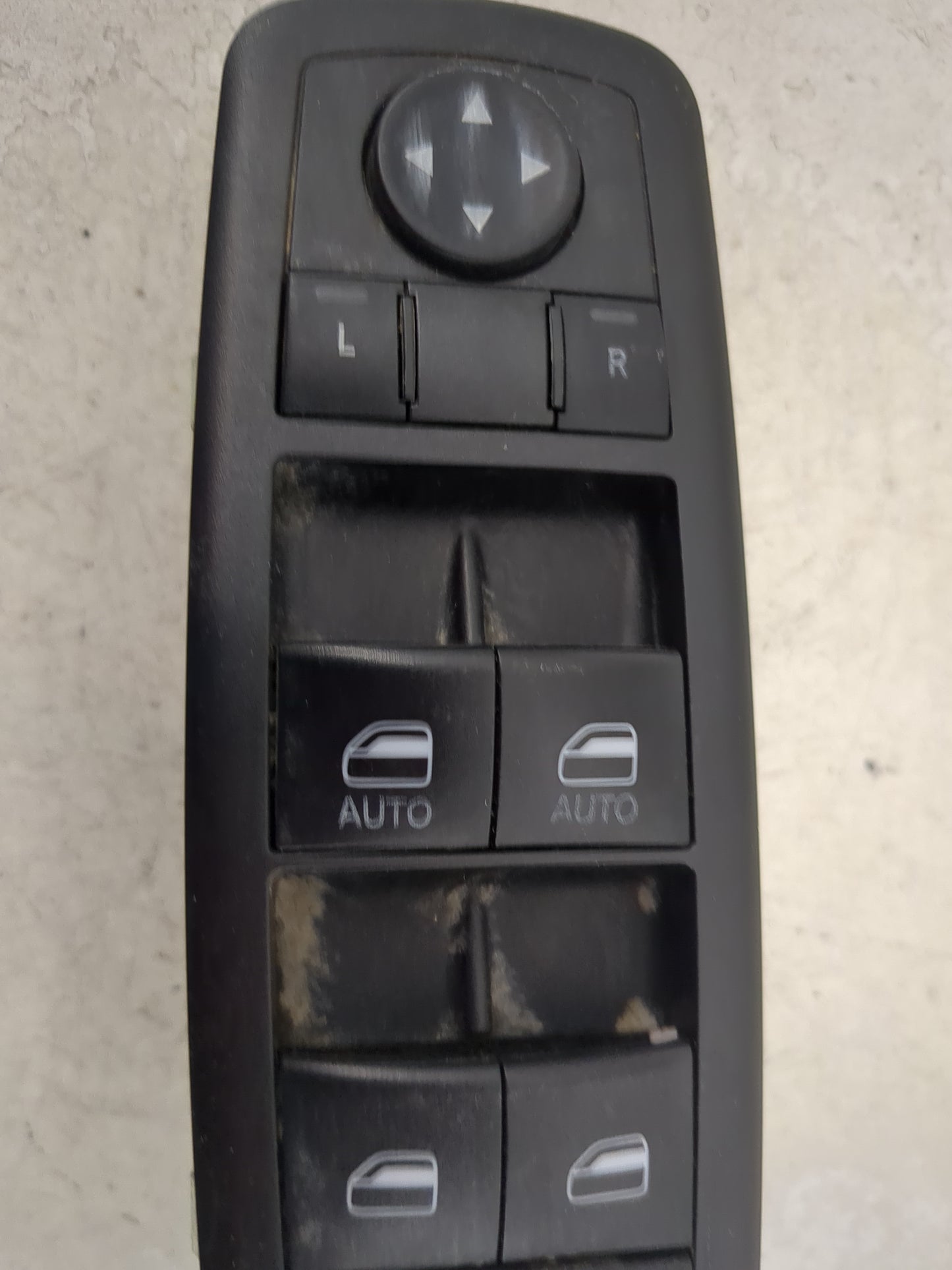 2018 Dodge Ram 2500 Master Power Window Switch Replacement Driver Side Left P/N:P56046823AE Fits OEM Used Auto Parts - Oemus