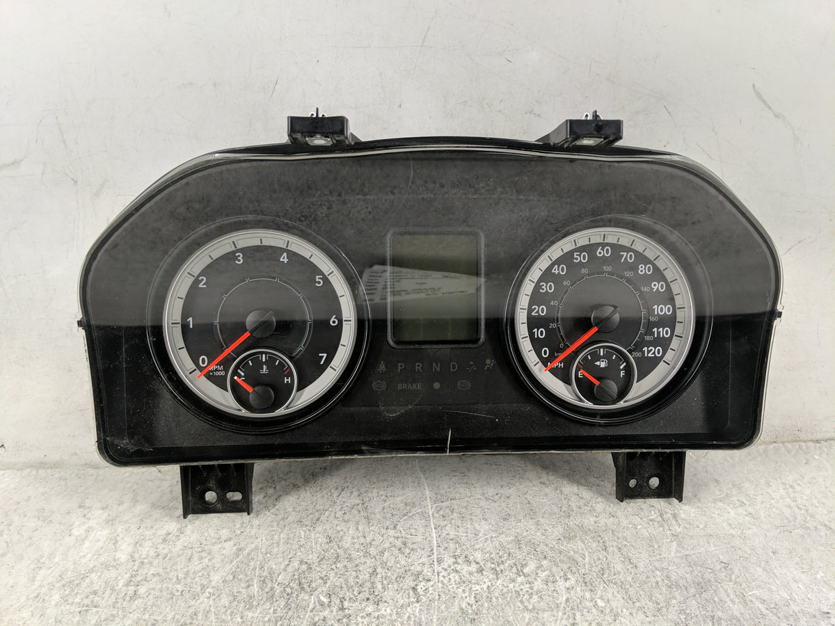 2018 Dodge Ram 3500 Instrument Cluster Speedometer Gauges P/N:P68340660AB A2C12566901 Miles: Fits OEM Used Auto Parts - Oemu
