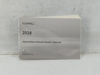 2018 Dodge Sierra Owners Manual Book Guide P/N:84016542 B OEM Used Auto Parts - Oemusedautoparts1.com