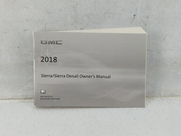 2018 Dodge Sierra Owners Manual Book Guide P/N:84016542 B OEM Used Auto Parts - Oemusedautoparts1.com