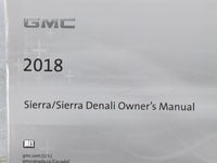 2018 Dodge Sierra Owners Manual Book Guide P/N:84016542 B OEM Used Auto Parts - Oemusedautoparts1.com