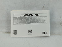 2018 Dodge Sierra Owners Manual Book Guide P/N:84016542 B OEM Used Auto Parts - Oemusedautoparts1.com