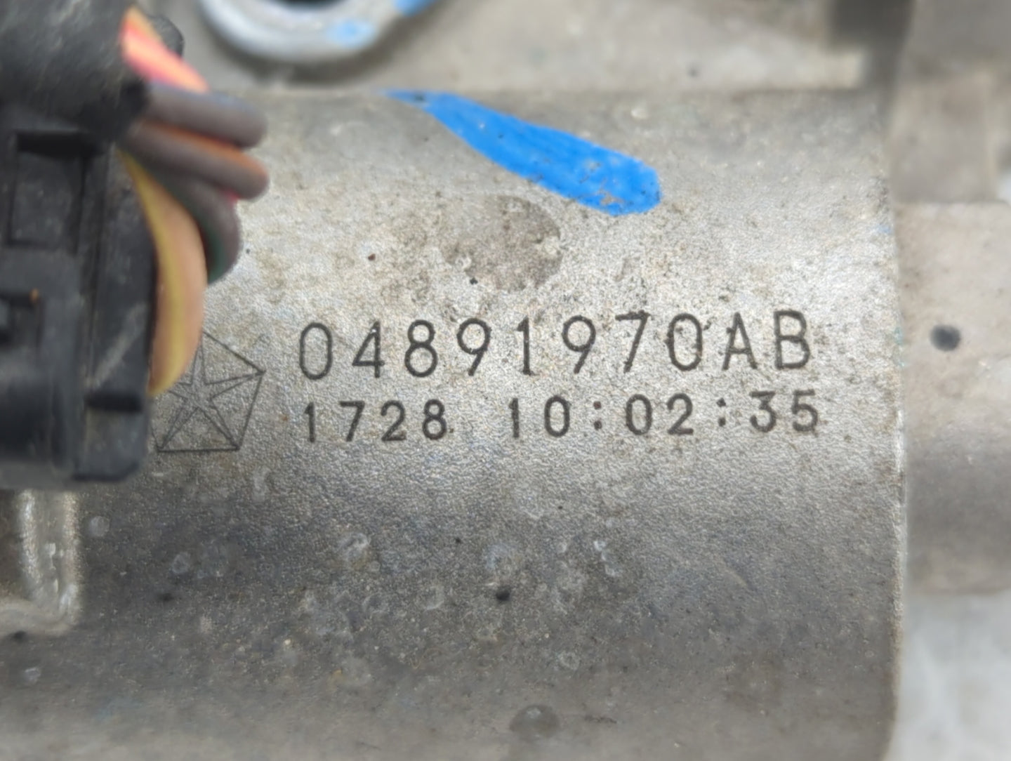 2013-2017 Fiat 500 Throttle Body P/N:04891970AB Fits Fits 2013 2014 2015 2016 2017 OEM Used Auto Parts - Oemusedautoparts1.c