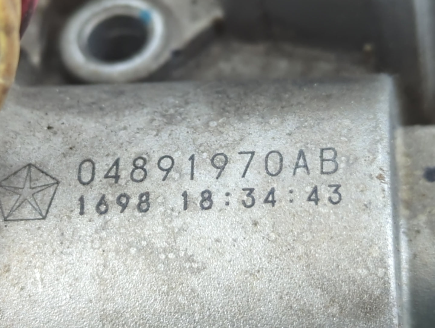 2013-2017 Fiat 500 Throttle Body P/N:04891970AB Fits Fits 2013 2014 2015 2016 2017 OEM Used Auto Parts - Oemusedautoparts1.c