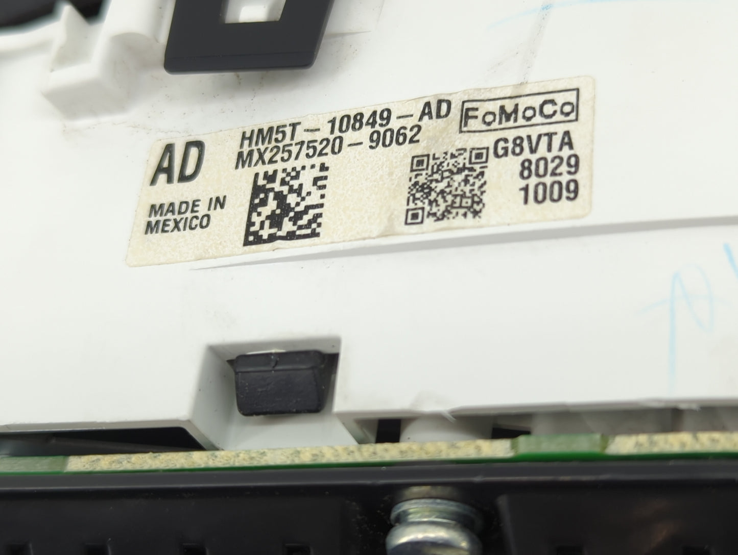 2017-2018 Ford C-Max Instrument Cluster Speedometer Gauges P/N:HM5T-10849-AD Fits Fits 2017 2018 OEM Used Auto Parts - Oemus