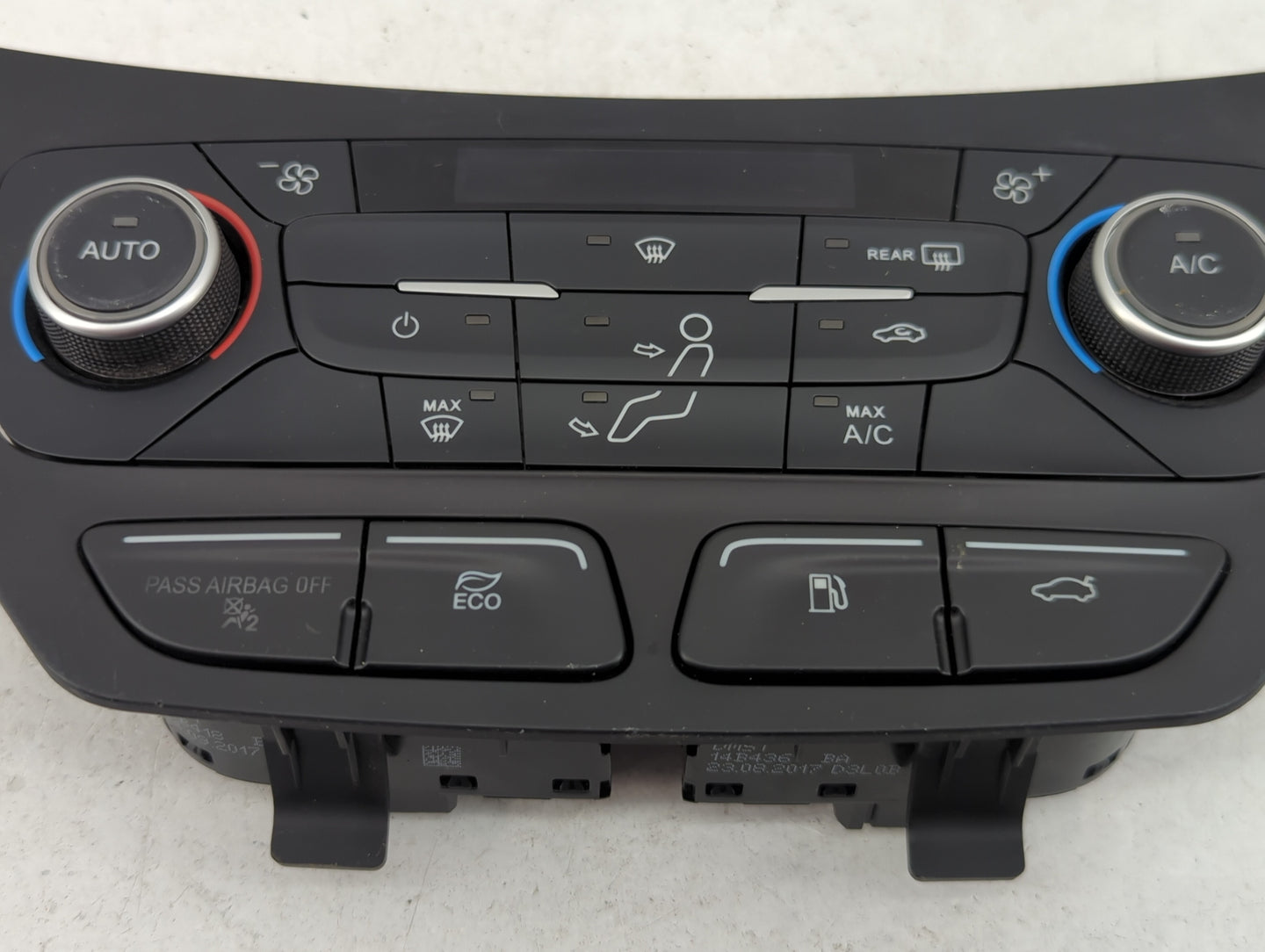 2018 Ford Cmax Climate Control Module Temperature AC/Heater Replacement P/N:HM5T-18C612-AC Fits Fits 2017 OEM Used Auto Part