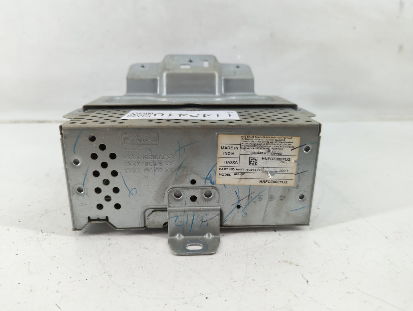 2018-2022 Ford Ecosport Radio AM FM Cd Player Receiver Replacement P/N:HN1T-18C815-FL Fits Fits 2018 2019 2020 2021 2022 OEM