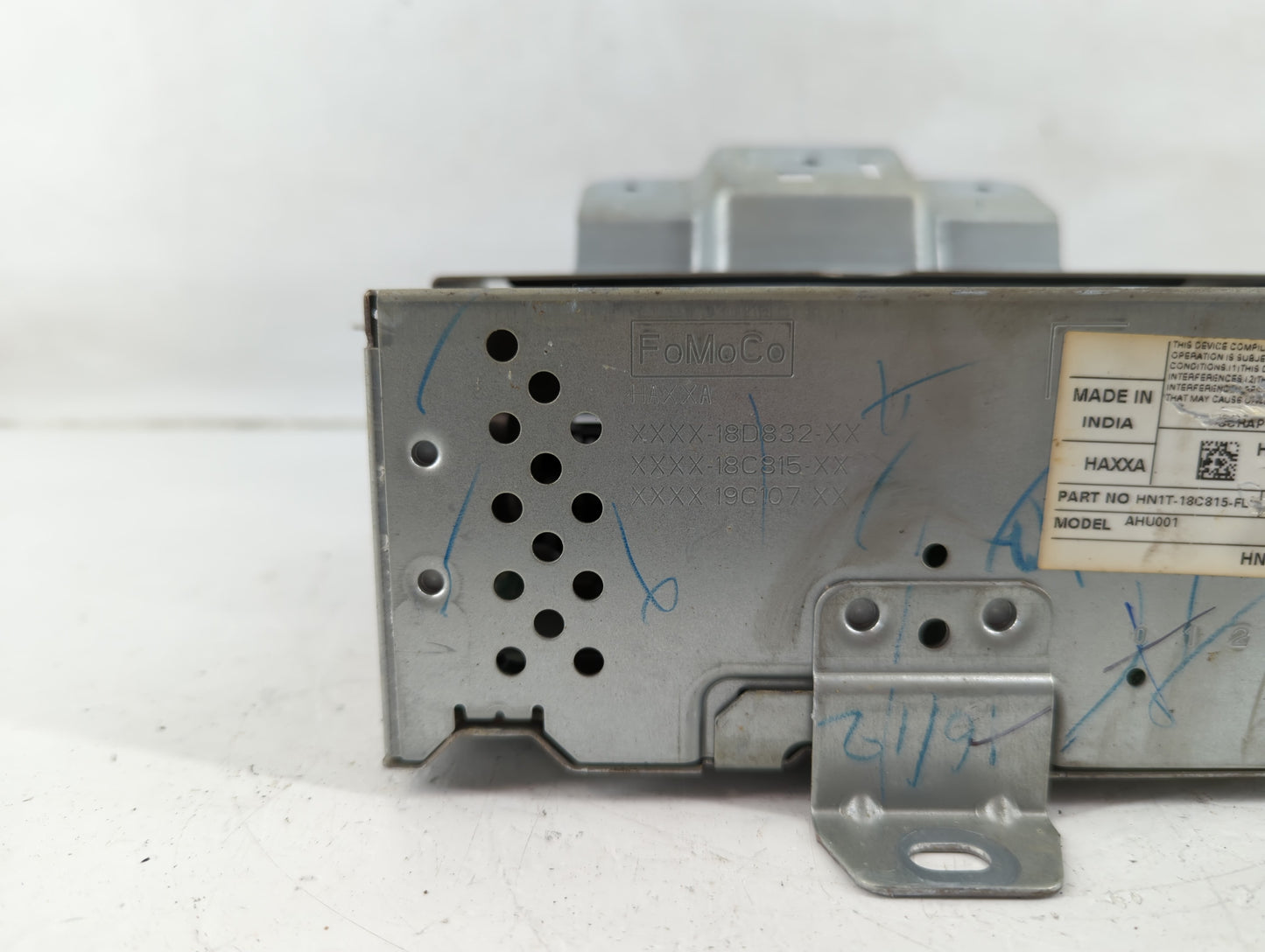 2018-2022 Ford Ecosport Radio AM FM Cd Player Receiver Replacement P/N:HN1T-18C815-FL Fits Fits 2018 2019 2020 2021 2022 OEM