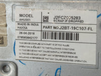 2018-2020 Ford Ecosport Radio AM FM Cd Player Receiver Replacement P/N:J2BT 19C107 FL Fits Fits 2018 2019 2020 OEM Used Auto