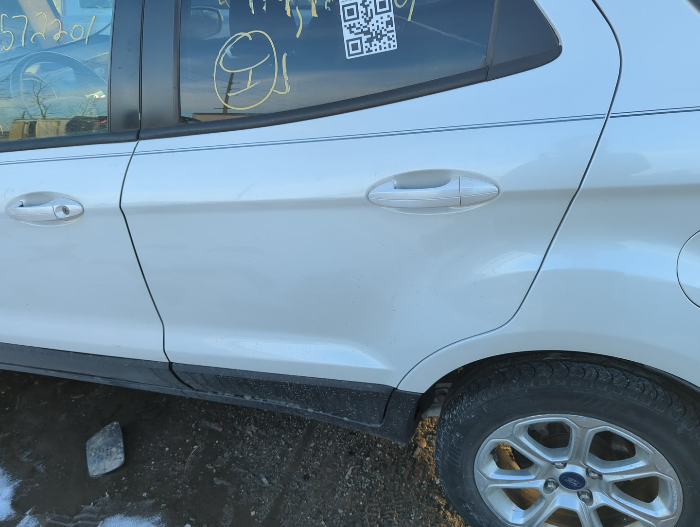 2018-2022 Ford Ecosport Driver Rear Door Oem - Oemusedautoparts1.com