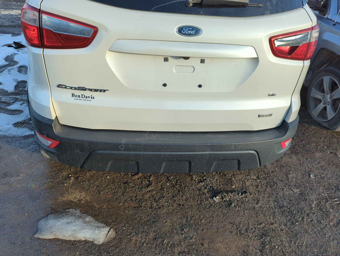2018-2018 Ford Ecosport Rear Bumper Assembly Oem - Oemusedautoparts1.com