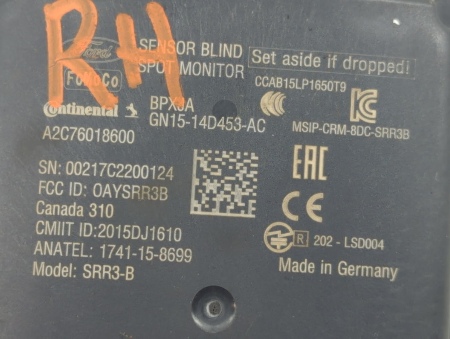 2018-2022 Ford Ecosport PCM Engine Control Computer ECU ECM PCU OEM P/N:GN15-14D453-AC Fits Fits 2018 2019 2020 2021 2022 OE