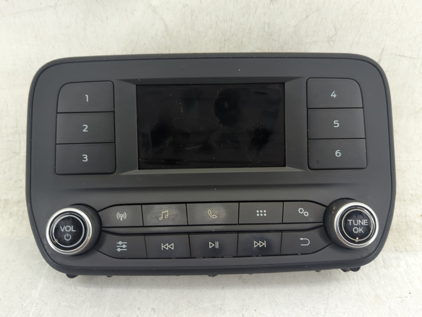 2018-2020 Ford Ecosport Radio AM FM Cd Player Receiver Replacement P/N:H1BT-18B955-EF Fits Fits 2018 2019 2020 OEM Used Auto